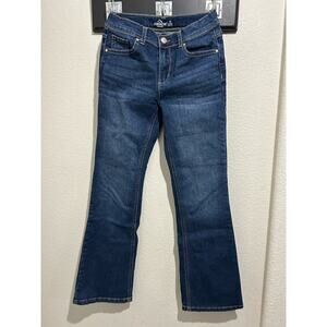 JORDACHE Boot Cut Jeans Juniors Size 14 Blue Denim Stretch